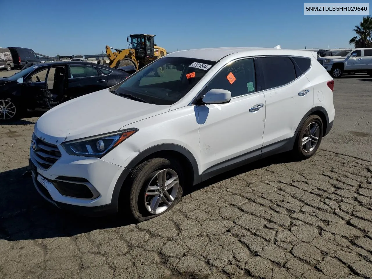 2017 Hyundai Santa Fe Sport VIN: 5NMZTDLB5HH029640 Lot: 71214544