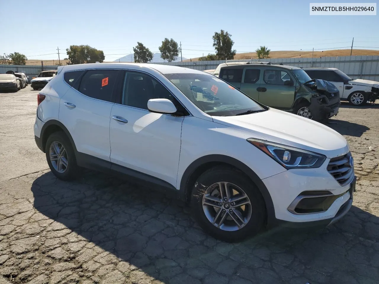 5NMZTDLB5HH029640 2017 Hyundai Santa Fe Sport