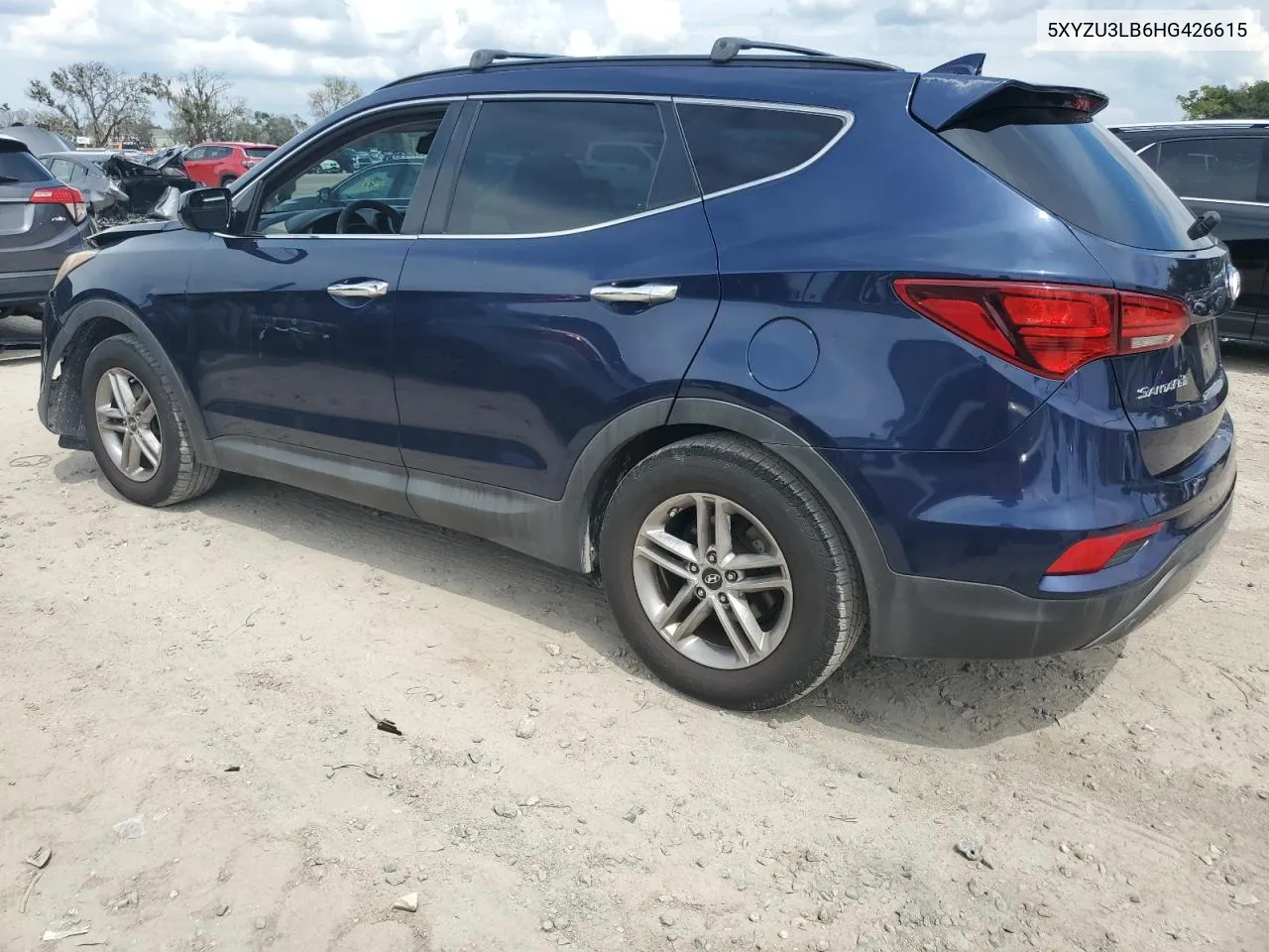 2017 Hyundai Santa Fe Sport VIN: 5XYZU3LB6HG426615 Lot: 71220694