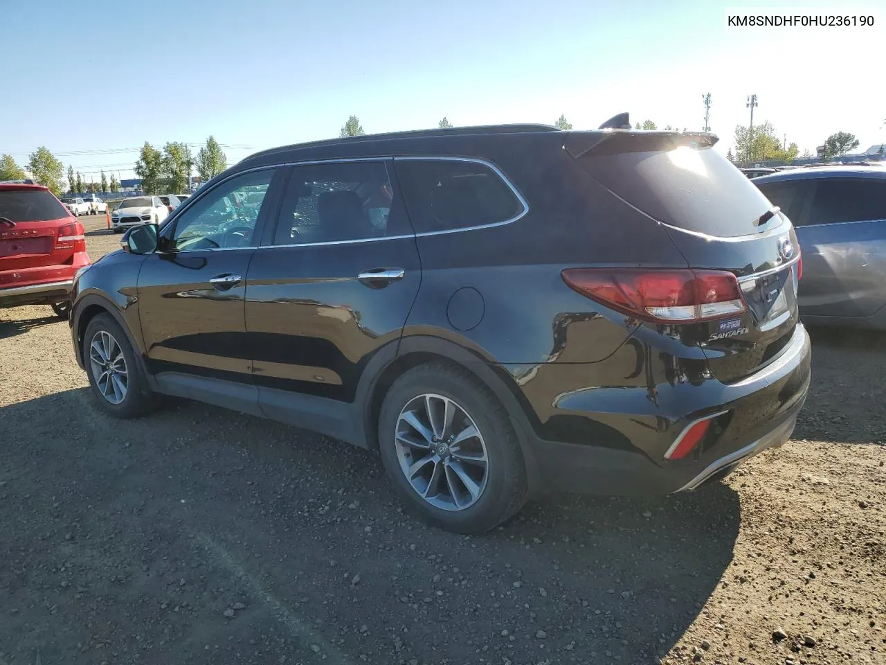 2017 Hyundai Santa Fe Se VIN: KM8SNDHF0HU236190 Lot: 71234904