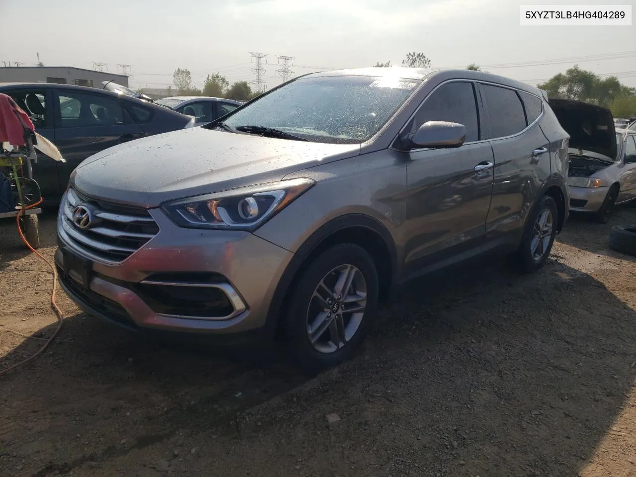 2017 Hyundai Santa Fe Sport VIN: 5XYZT3LB4HG404289 Lot: 71270004