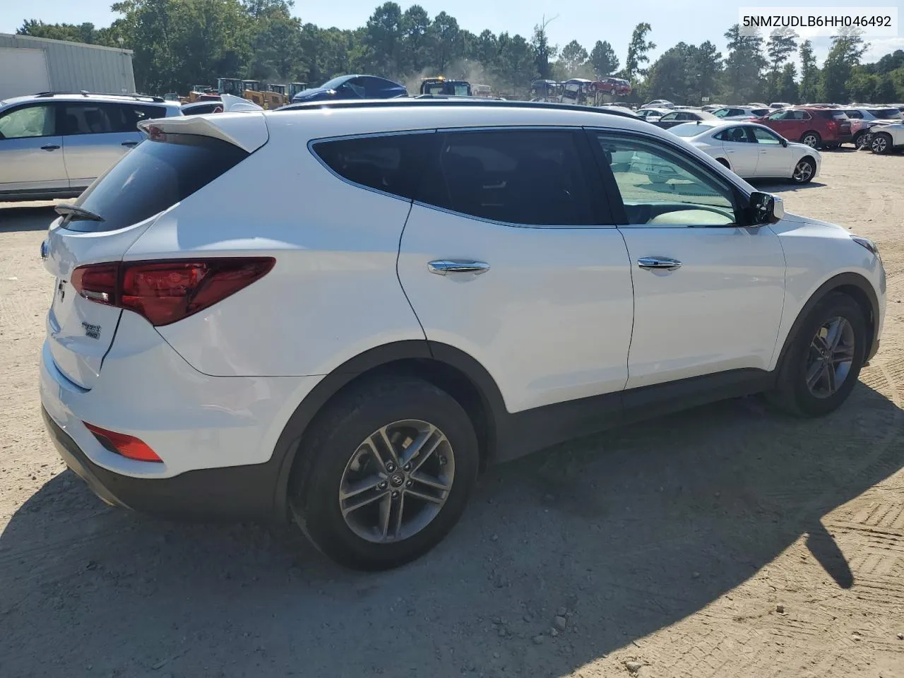 5NMZUDLB6HH046492 2017 Hyundai Santa Fe Sport