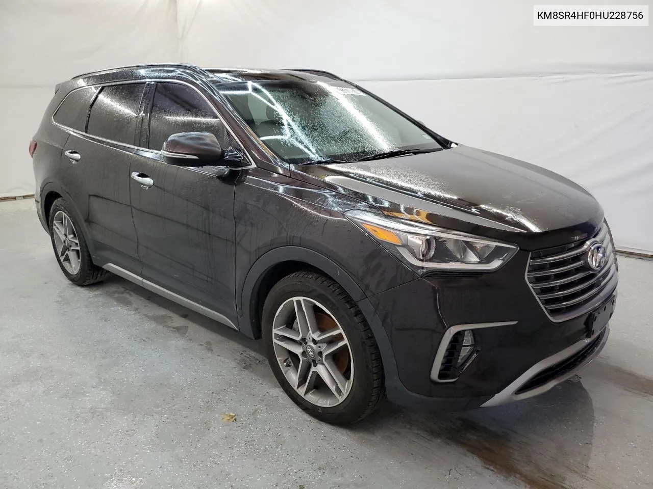 KM8SR4HF0HU228756 2017 Hyundai Santa Fe Se Ultimate