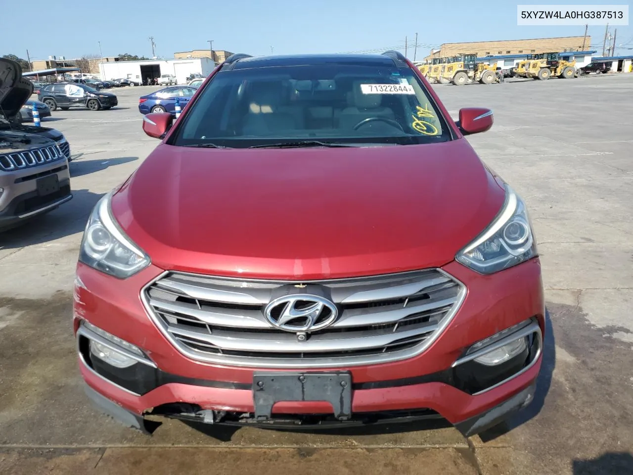 5XYZW4LA0HG387513 2017 Hyundai Santa Fe Sport