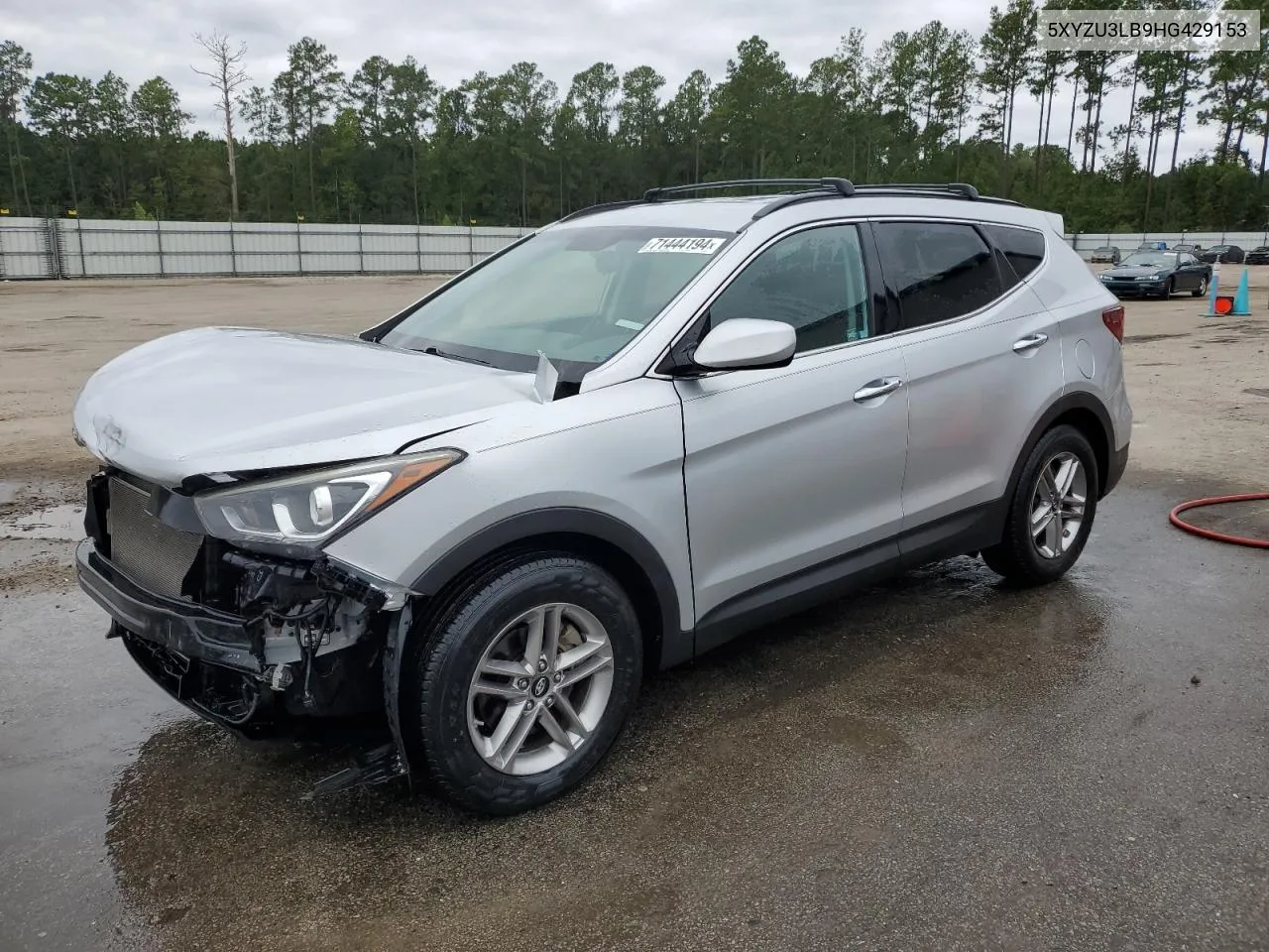 2017 Hyundai Santa Fe Sport VIN: 5XYZU3LB9HG429153 Lot: 71444194