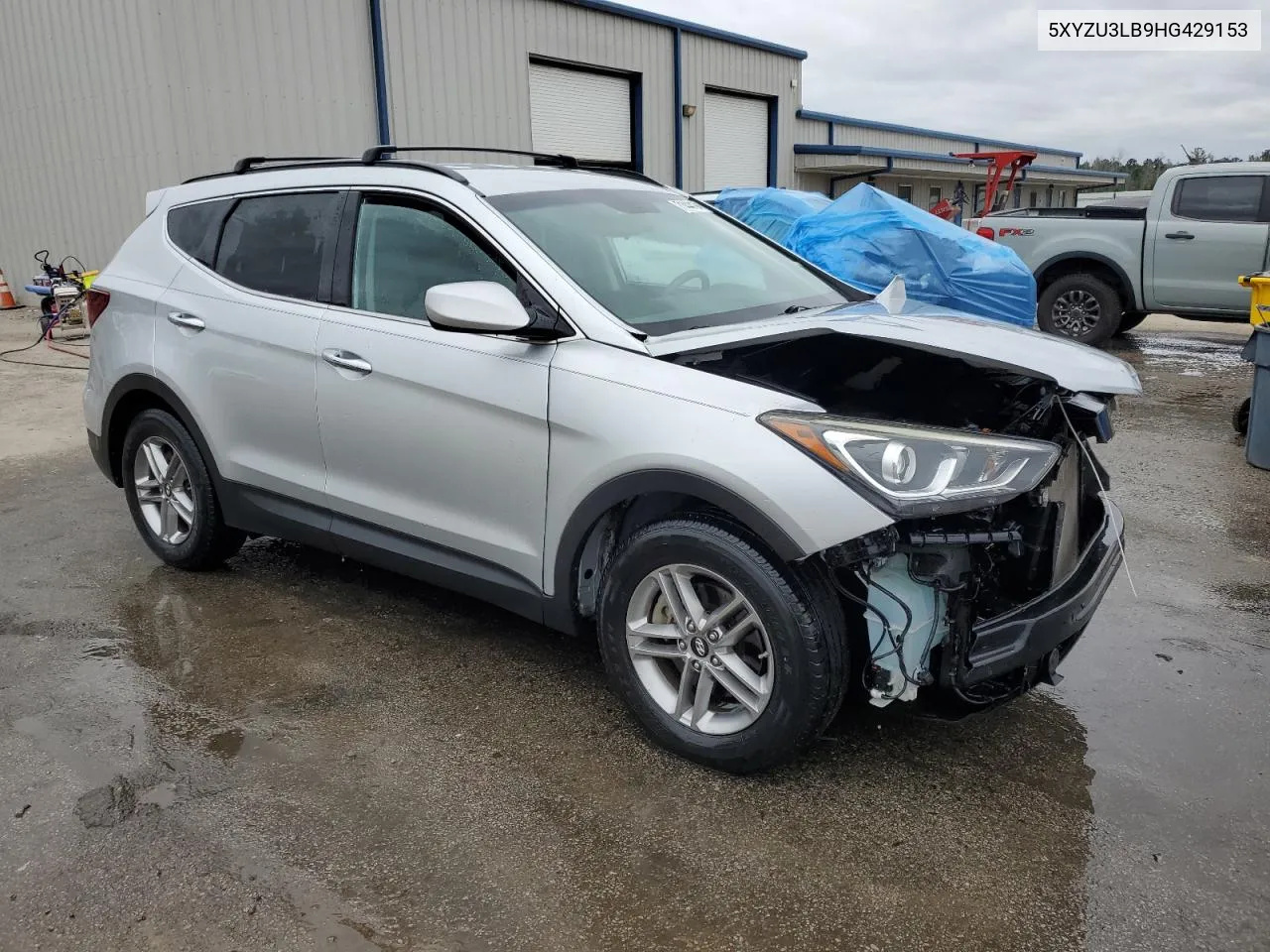 2017 Hyundai Santa Fe Sport VIN: 5XYZU3LB9HG429153 Lot: 71444194