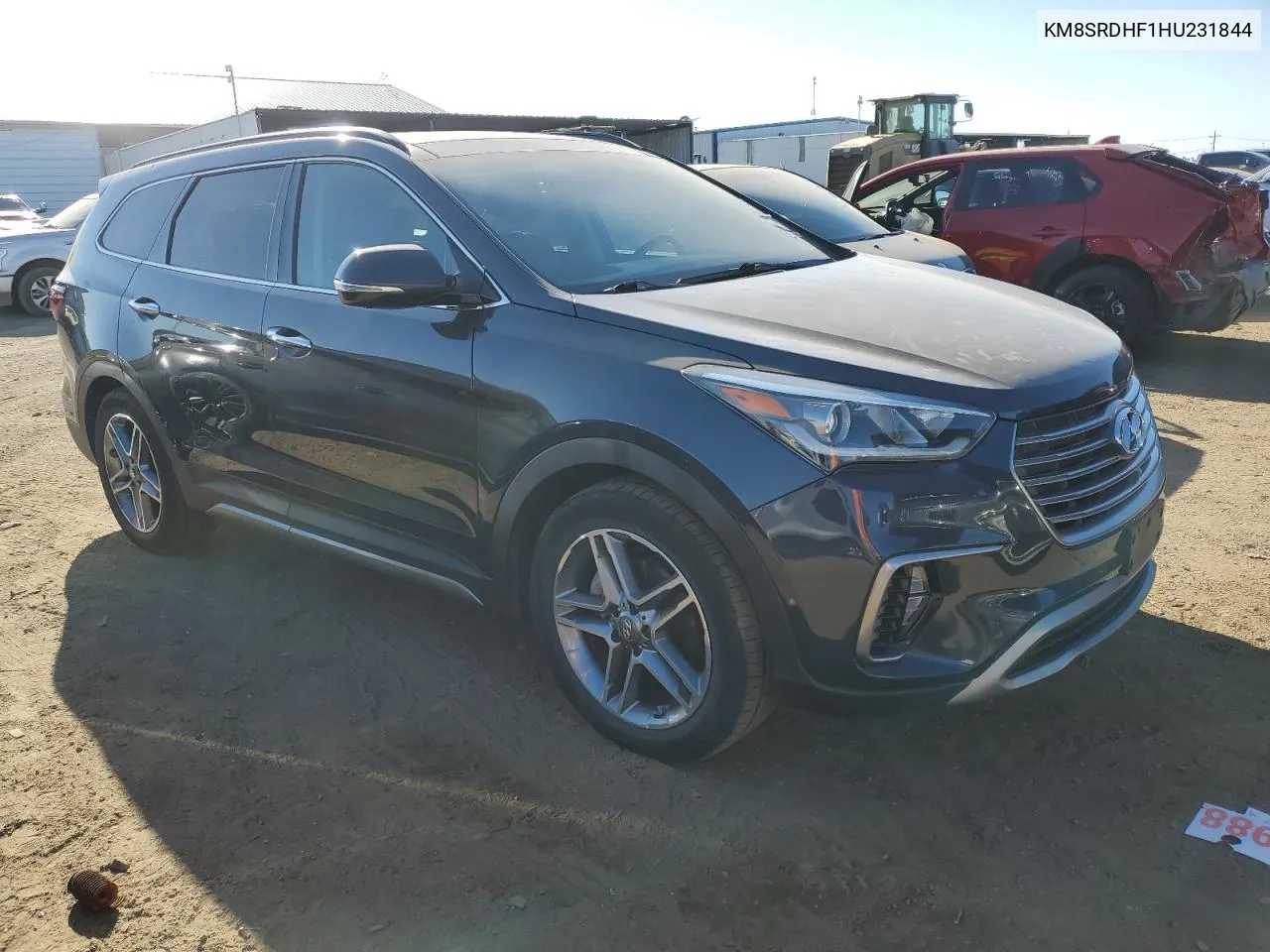 2017 Hyundai Santa Fe Se Ultimate VIN: KM8SRDHF1HU231844 Lot: 71530864