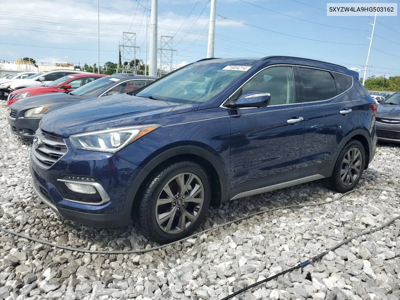 2017 Hyundai Santa Fe Sport VIN: 5XYZW4LA9HG503162 Lot: 71604214