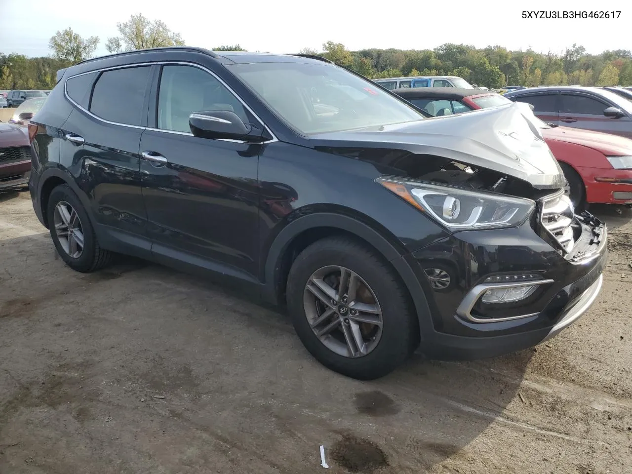 2017 Hyundai Santa Fe Sport VIN: 5XYZU3LB3HG462617 Lot: 71631674