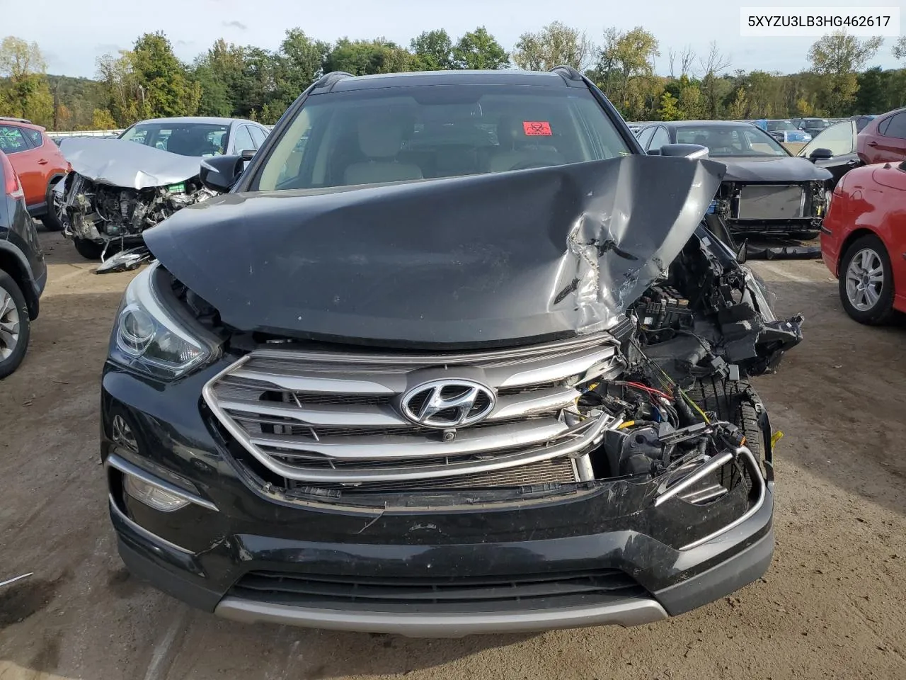 5XYZU3LB3HG462617 2017 Hyundai Santa Fe Sport