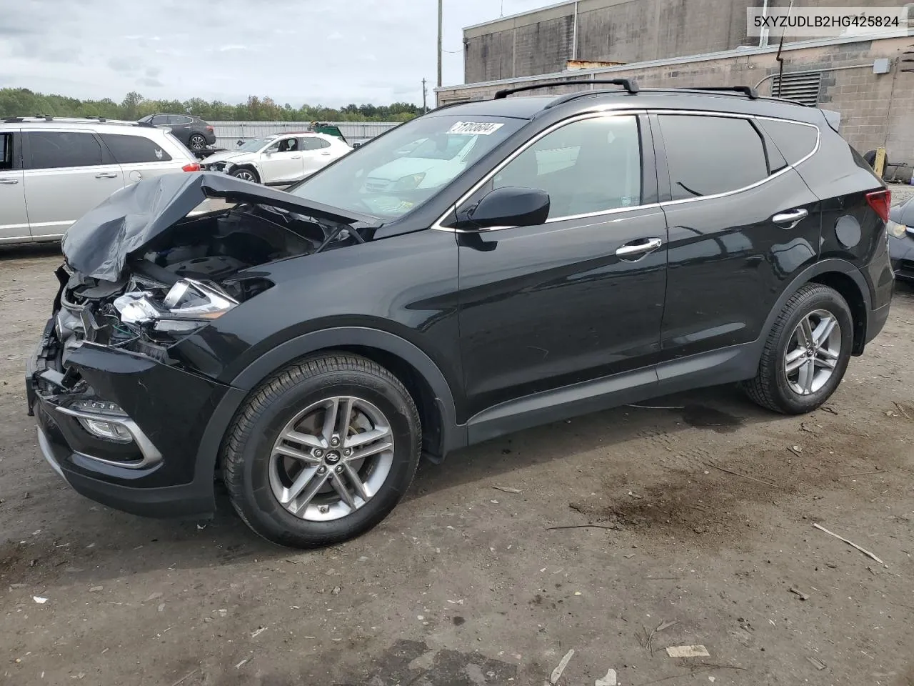 2017 Hyundai Santa Fe Sport VIN: 5XYZUDLB2HG425824 Lot: 71703604