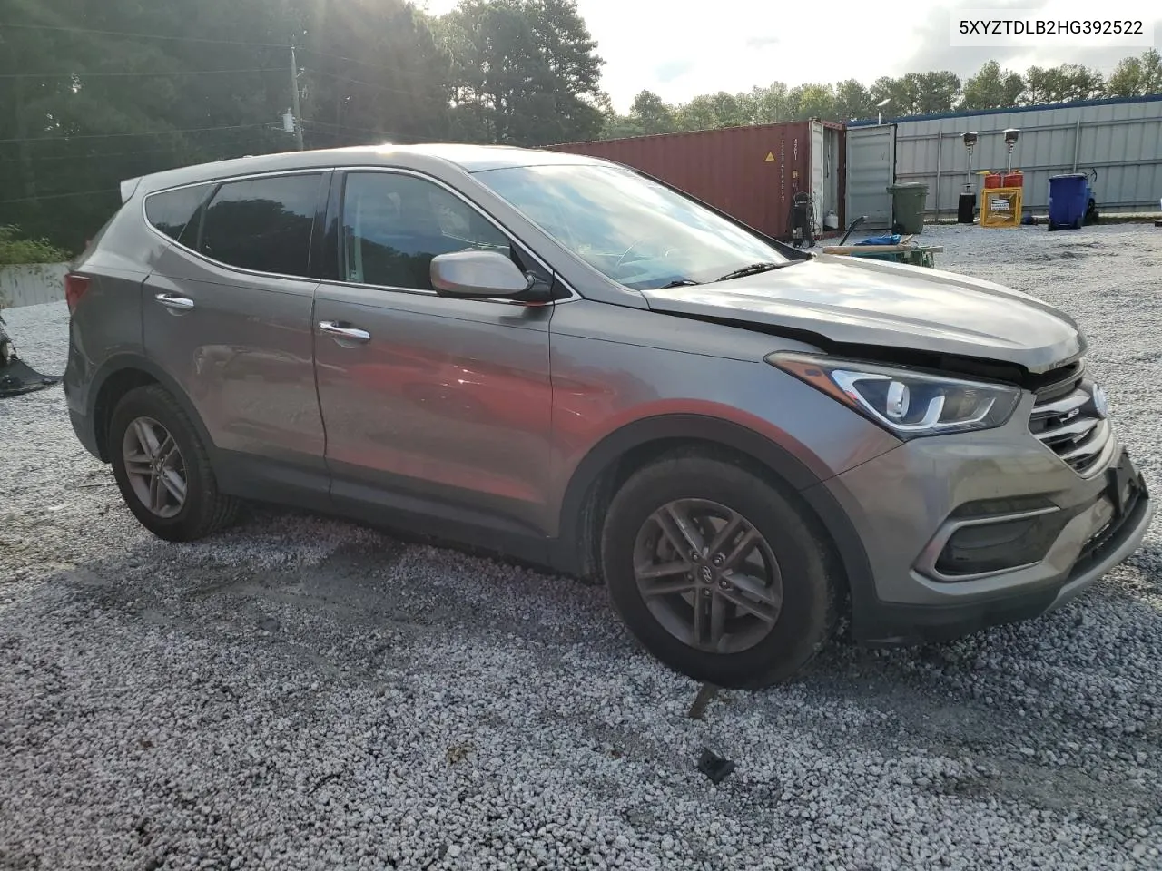 5XYZTDLB2HG392522 2017 Hyundai Santa Fe Sport