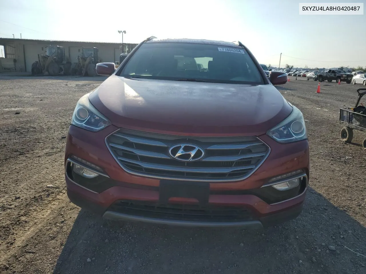 5XYZU4LA8HG420487 2017 Hyundai Santa Fe Sport