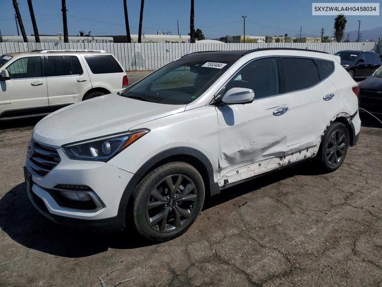 5XYZW4LA4HG458034 2017 Hyundai Santa Fe Sport