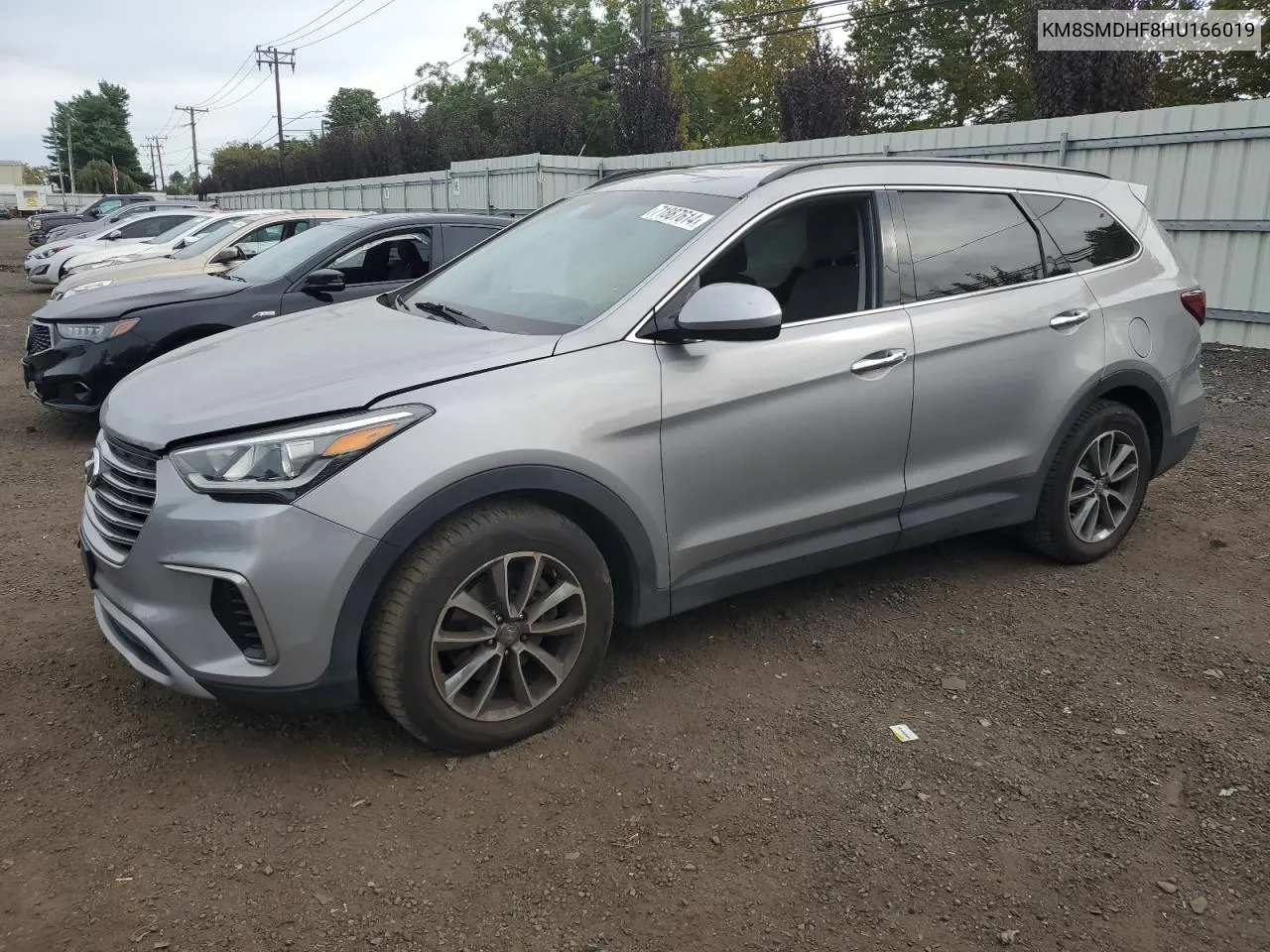 KM8SMDHF8HU166019 2017 Hyundai Santa Fe Se