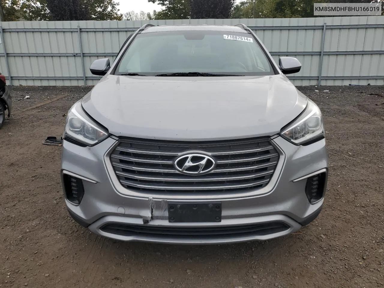 KM8SMDHF8HU166019 2017 Hyundai Santa Fe Se