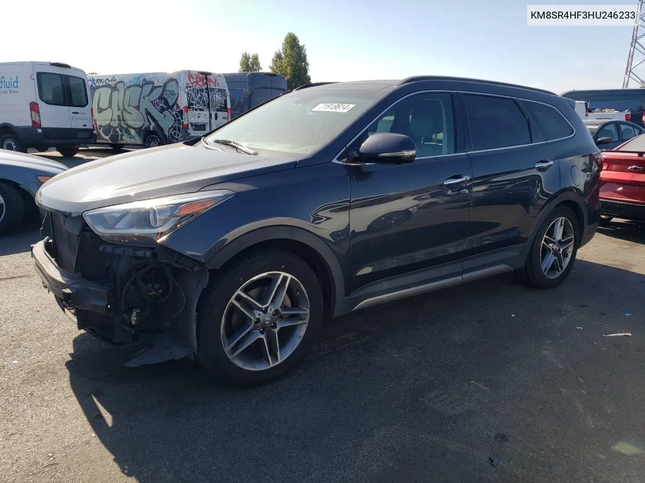 2017 Hyundai Santa Fe Se Ultimate VIN: KM8SR4HF3HU246233 Lot: 71918614