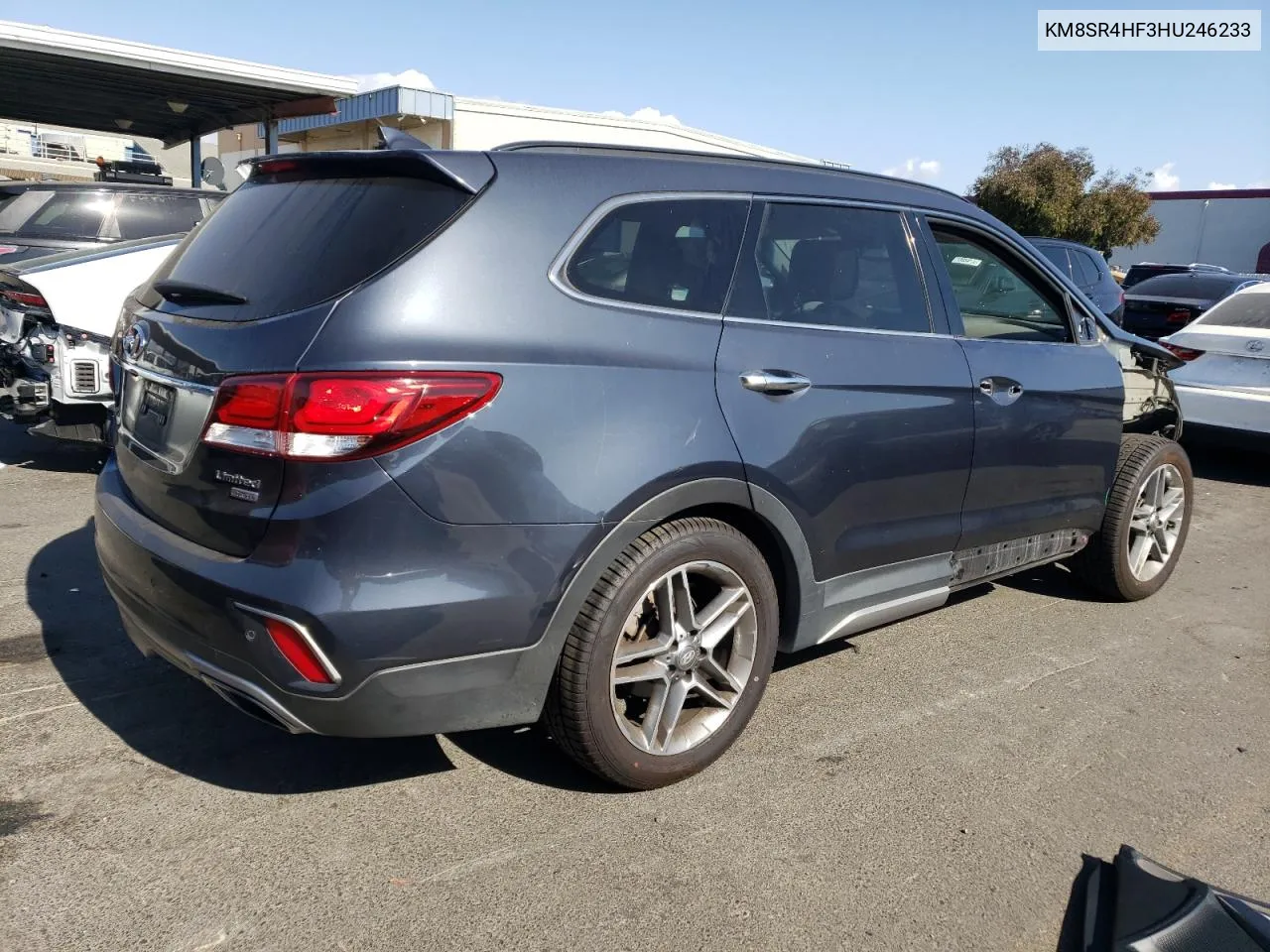 KM8SR4HF3HU246233 2017 Hyundai Santa Fe Se Ultimate