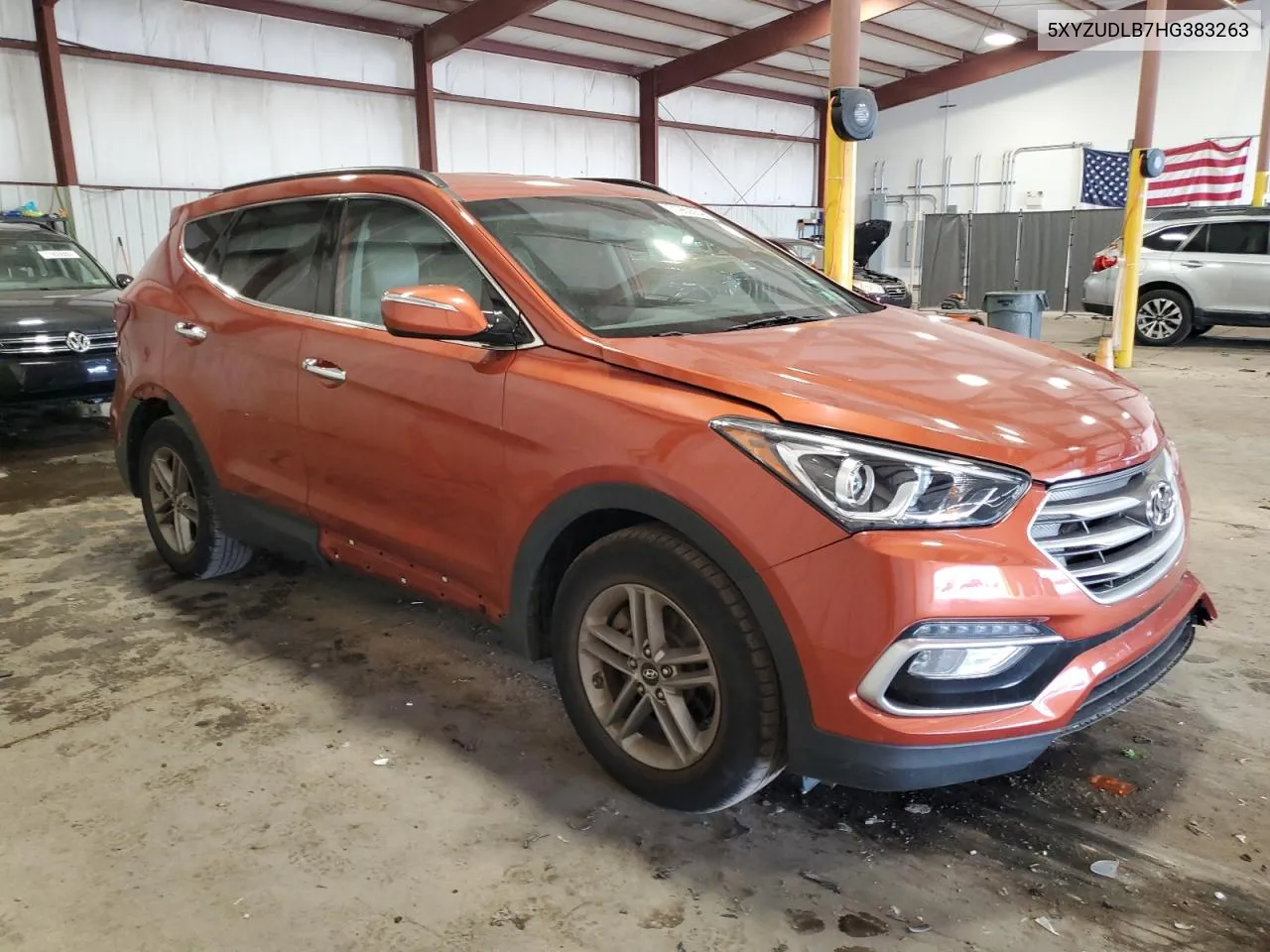 2017 Hyundai Santa Fe Sport VIN: 5XYZUDLB7HG383263 Lot: 71962654