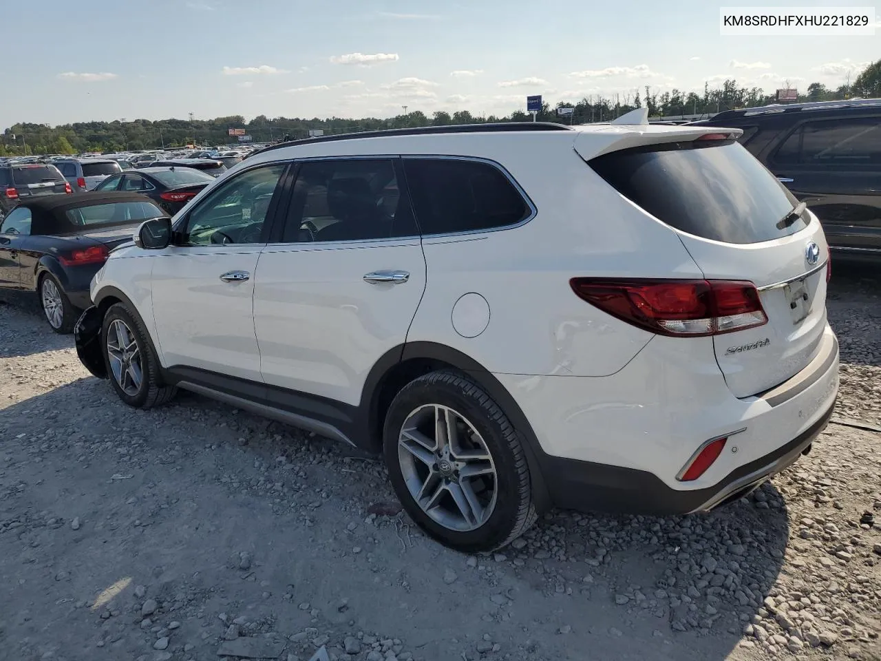 KM8SRDHFXHU221829 2017 Hyundai Santa Fe Se Ultimate