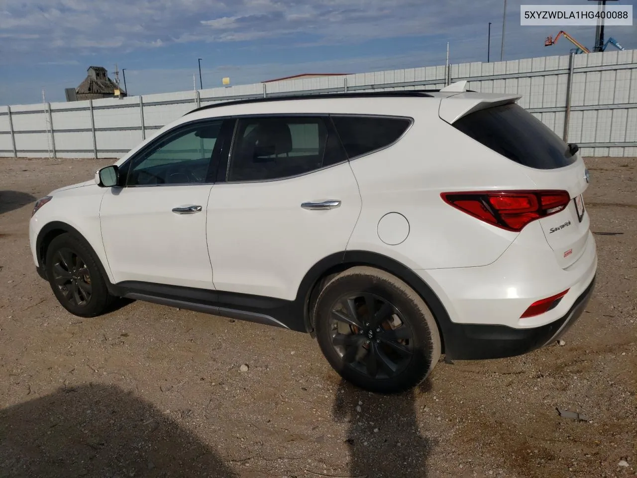 2017 Hyundai Santa Fe Sport VIN: 5XYZWDLA1HG400088 Lot: 71988924