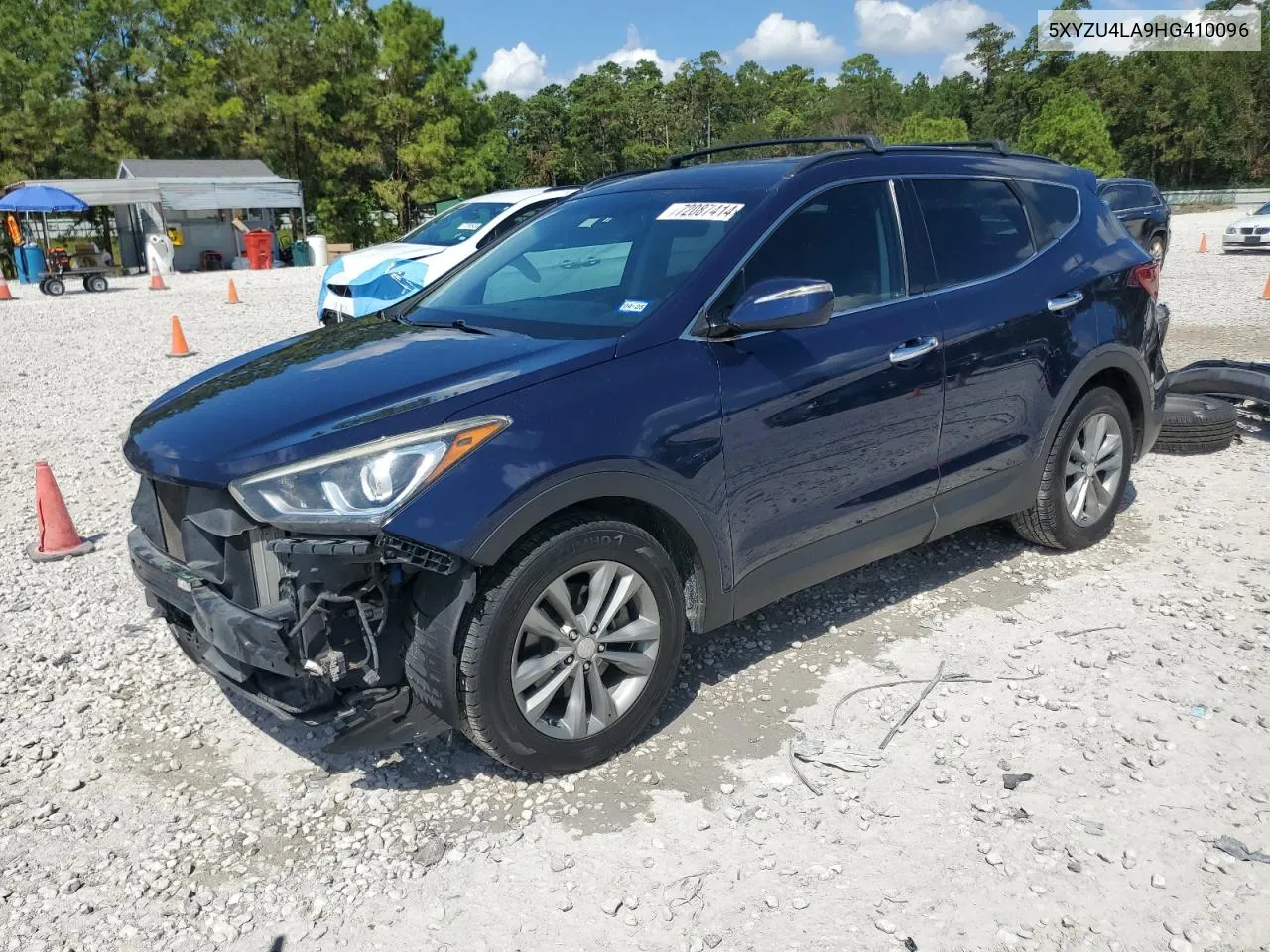 2017 Hyundai Santa Fe Sport VIN: 5XYZU4LA9HG410096 Lot: 72087414