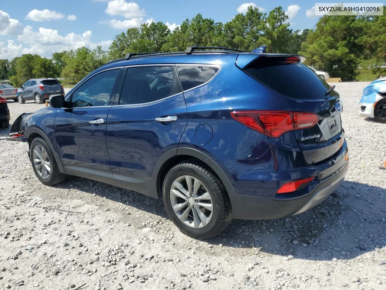 2017 Hyundai Santa Fe Sport VIN: 5XYZU4LA9HG410096 Lot: 72087414