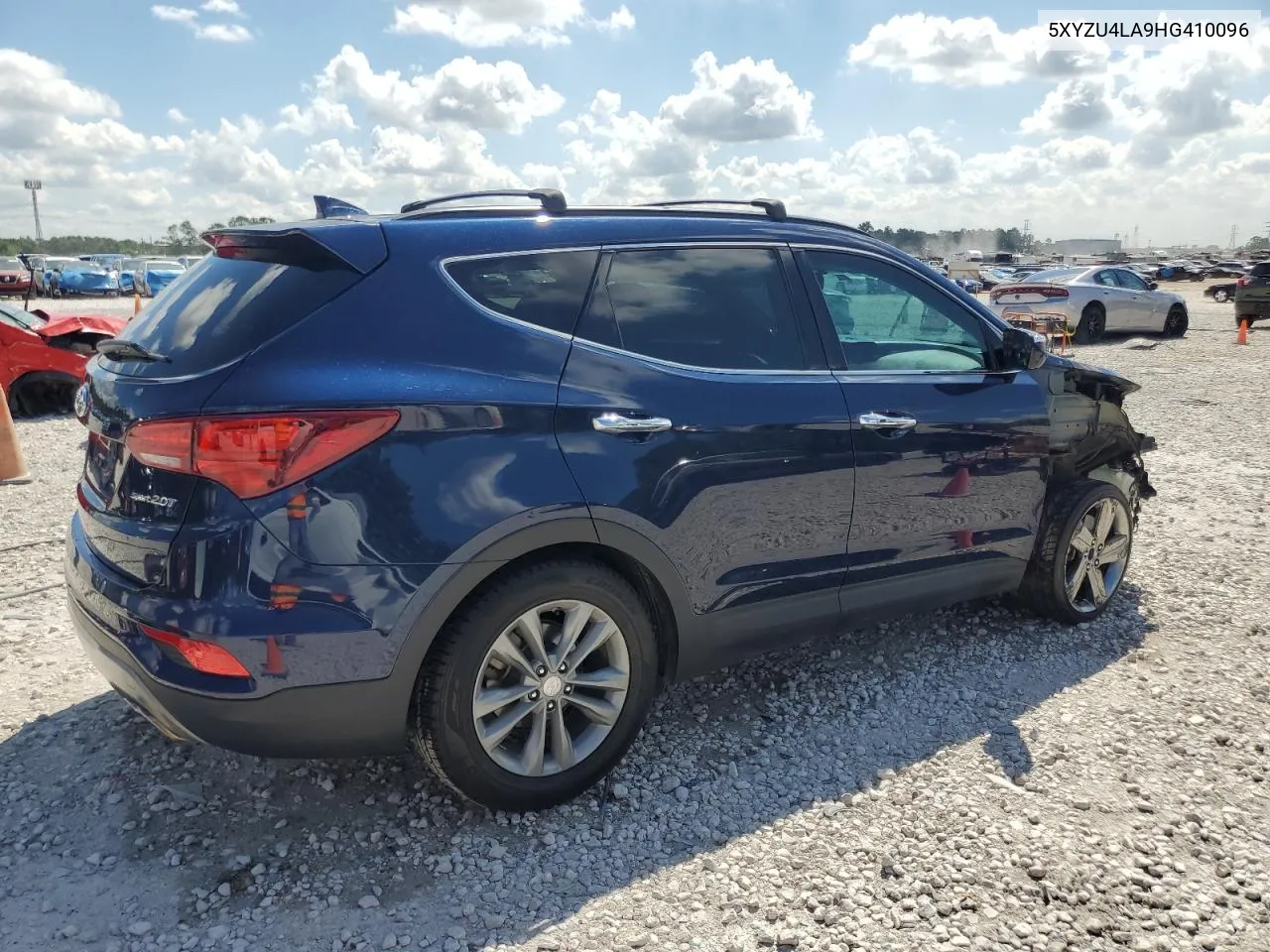 2017 Hyundai Santa Fe Sport VIN: 5XYZU4LA9HG410096 Lot: 72087414