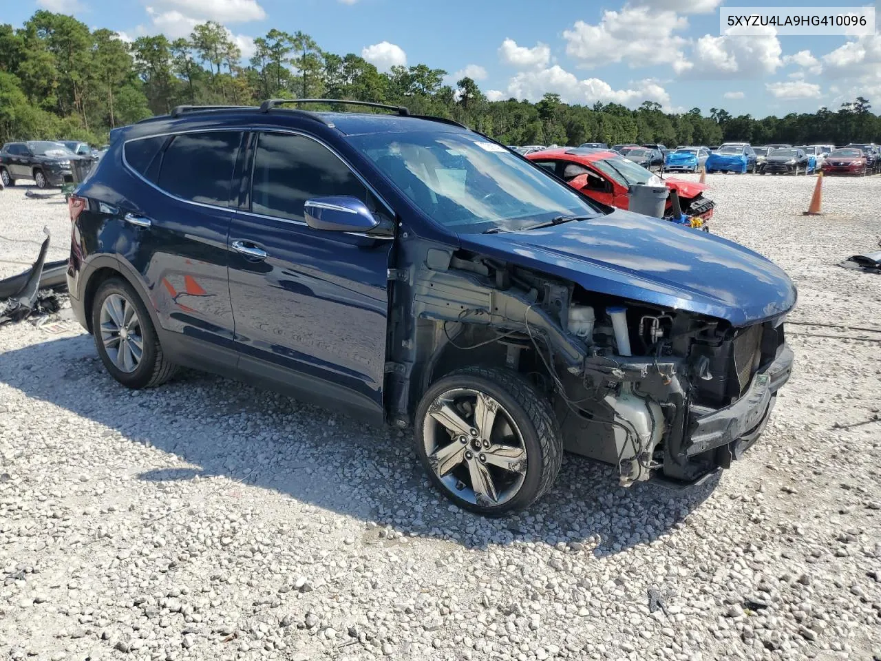 2017 Hyundai Santa Fe Sport VIN: 5XYZU4LA9HG410096 Lot: 72087414