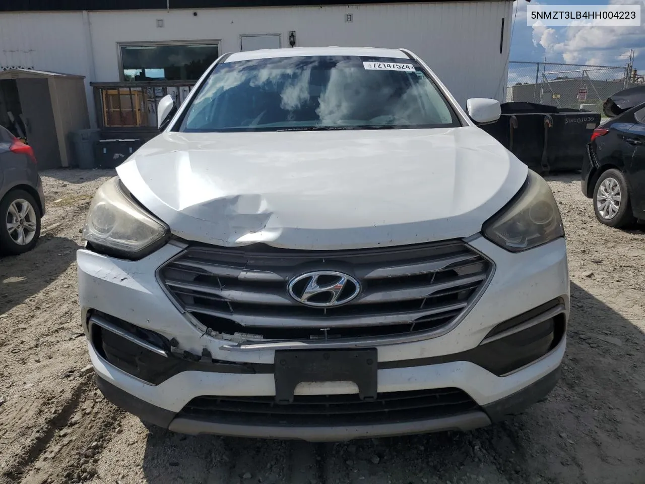 2017 Hyundai Santa Fe Sport VIN: 5NMZT3LB4HH004223 Lot: 72147524