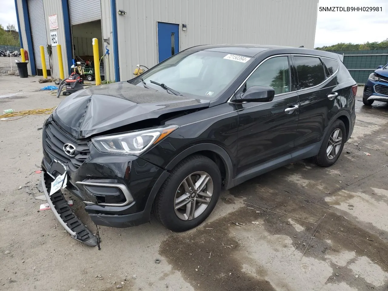 5NMZTDLB9HH029981 2017 Hyundai Santa Fe Sport