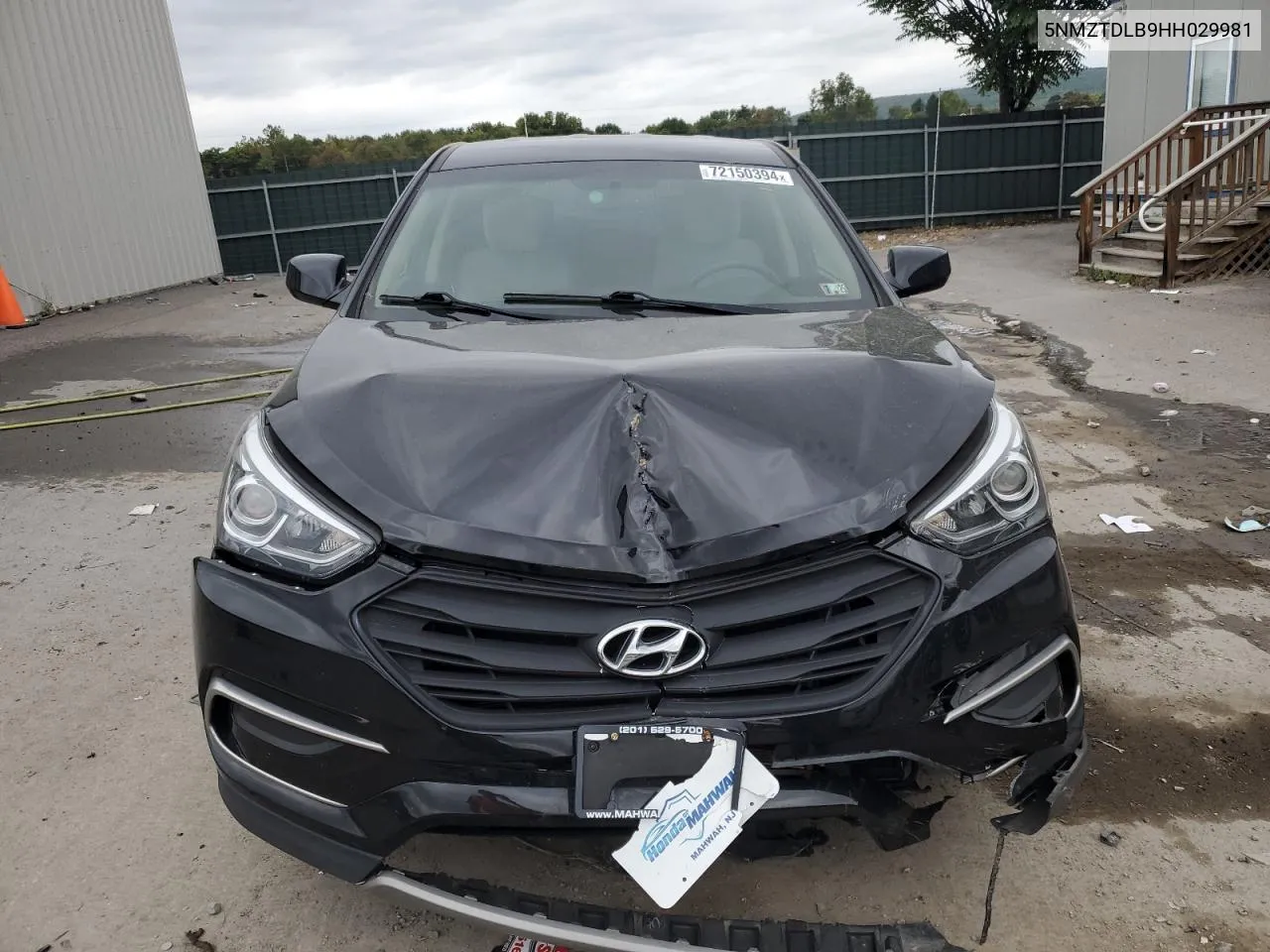 2017 Hyundai Santa Fe Sport VIN: 5NMZTDLB9HH029981 Lot: 72150394