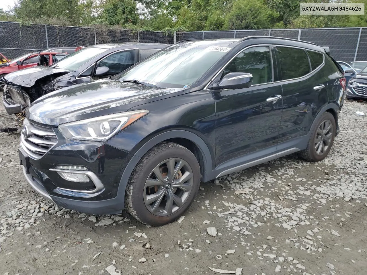 5XYZW4LA5HG484626 2017 Hyundai Santa Fe Sport