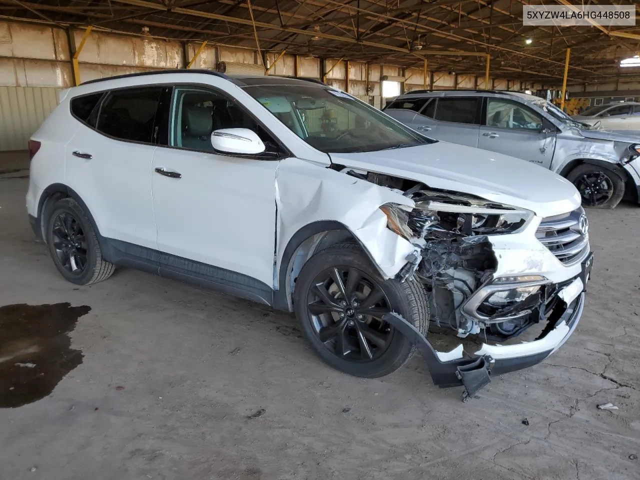 2017 Hyundai Santa Fe Sport VIN: 5XYZW4LA6HG448508 Lot: 72182644