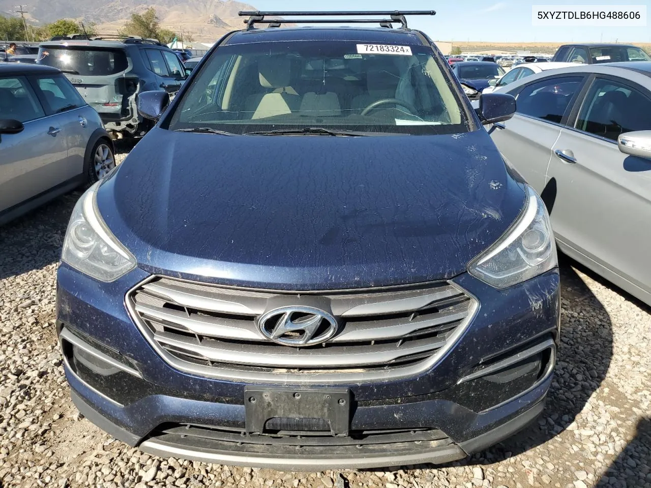 2017 Hyundai Santa Fe Sport VIN: 5XYZTDLB6HG488606 Lot: 72183324