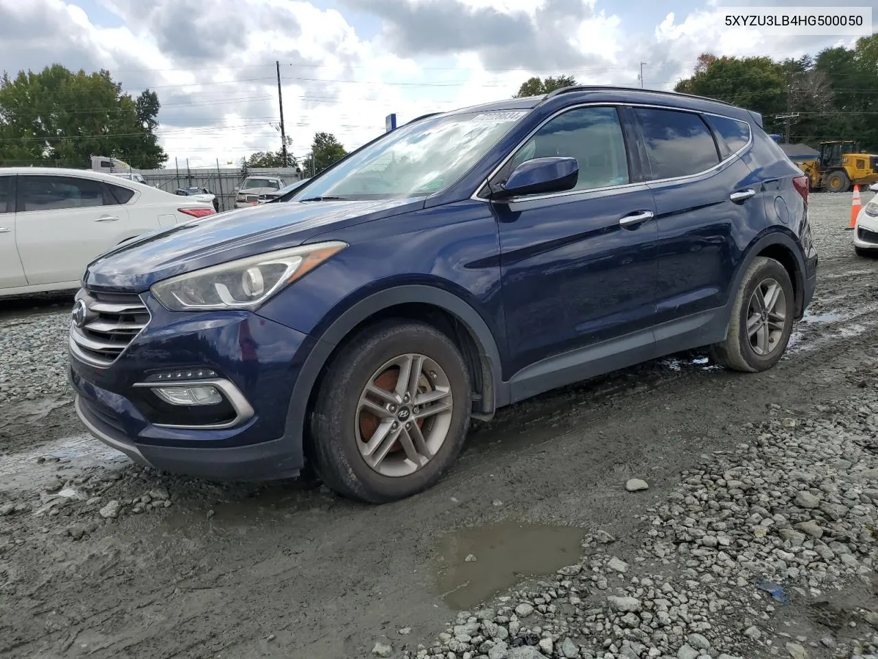 2017 Hyundai Santa Fe Sport VIN: 5XYZU3LB4HG500050 Lot: 72228034