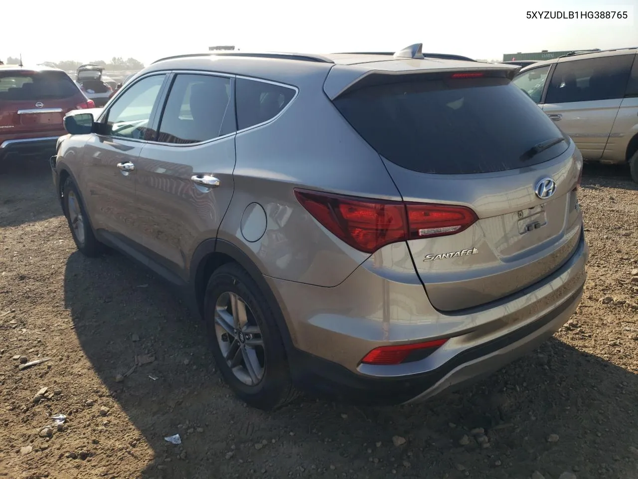 2017 Hyundai Santa Fe Sport VIN: 5XYZUDLB1HG388765 Lot: 72249504