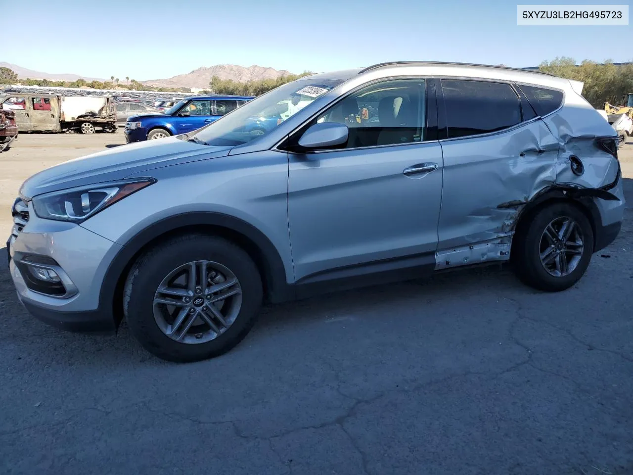 2017 Hyundai Santa Fe Sport VIN: 5XYZU3LB2HG495723 Lot: 72252984