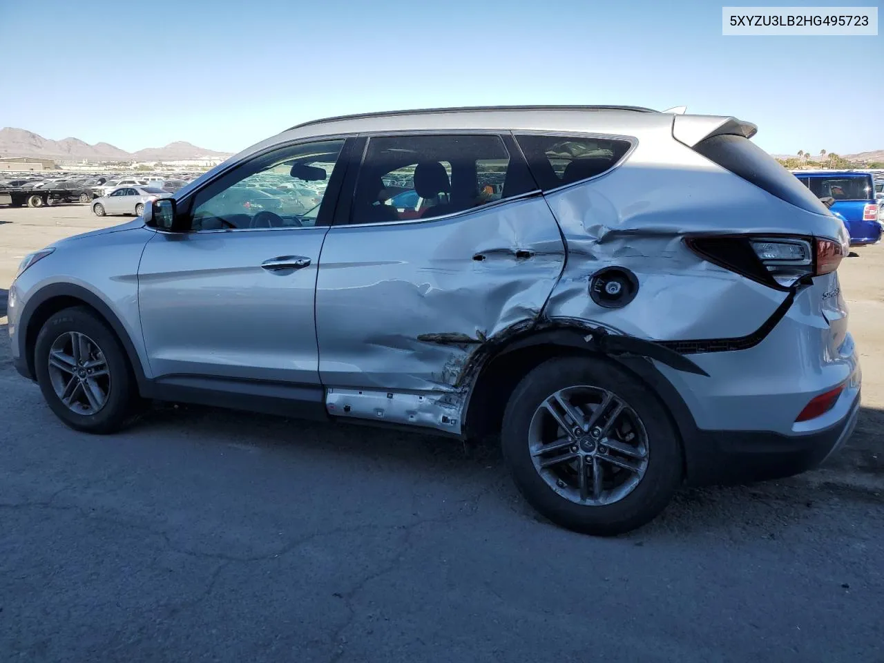 2017 Hyundai Santa Fe Sport VIN: 5XYZU3LB2HG495723 Lot: 72252984