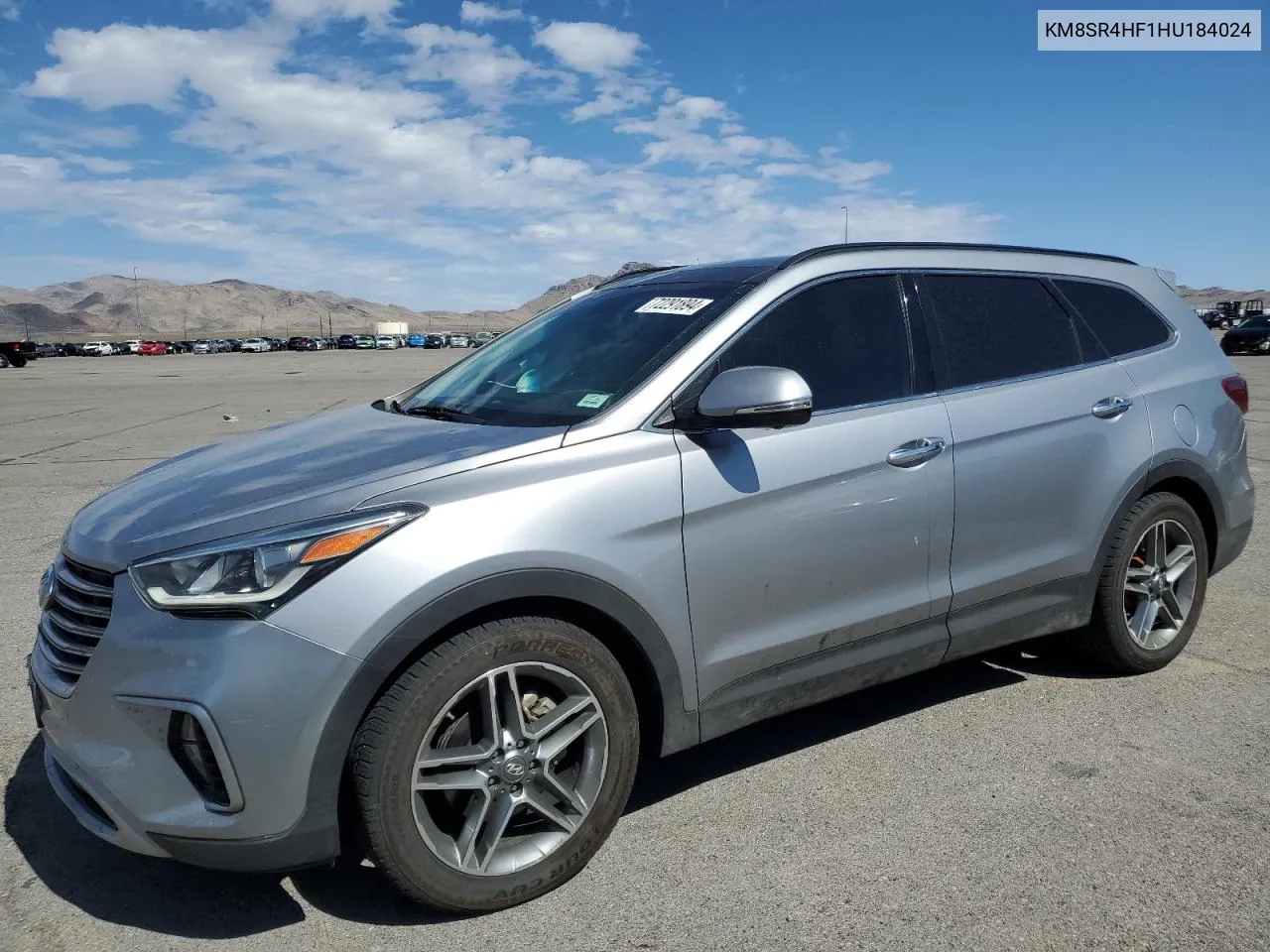 KM8SR4HF1HU184024 2017 Hyundai Santa Fe Se Ultimate