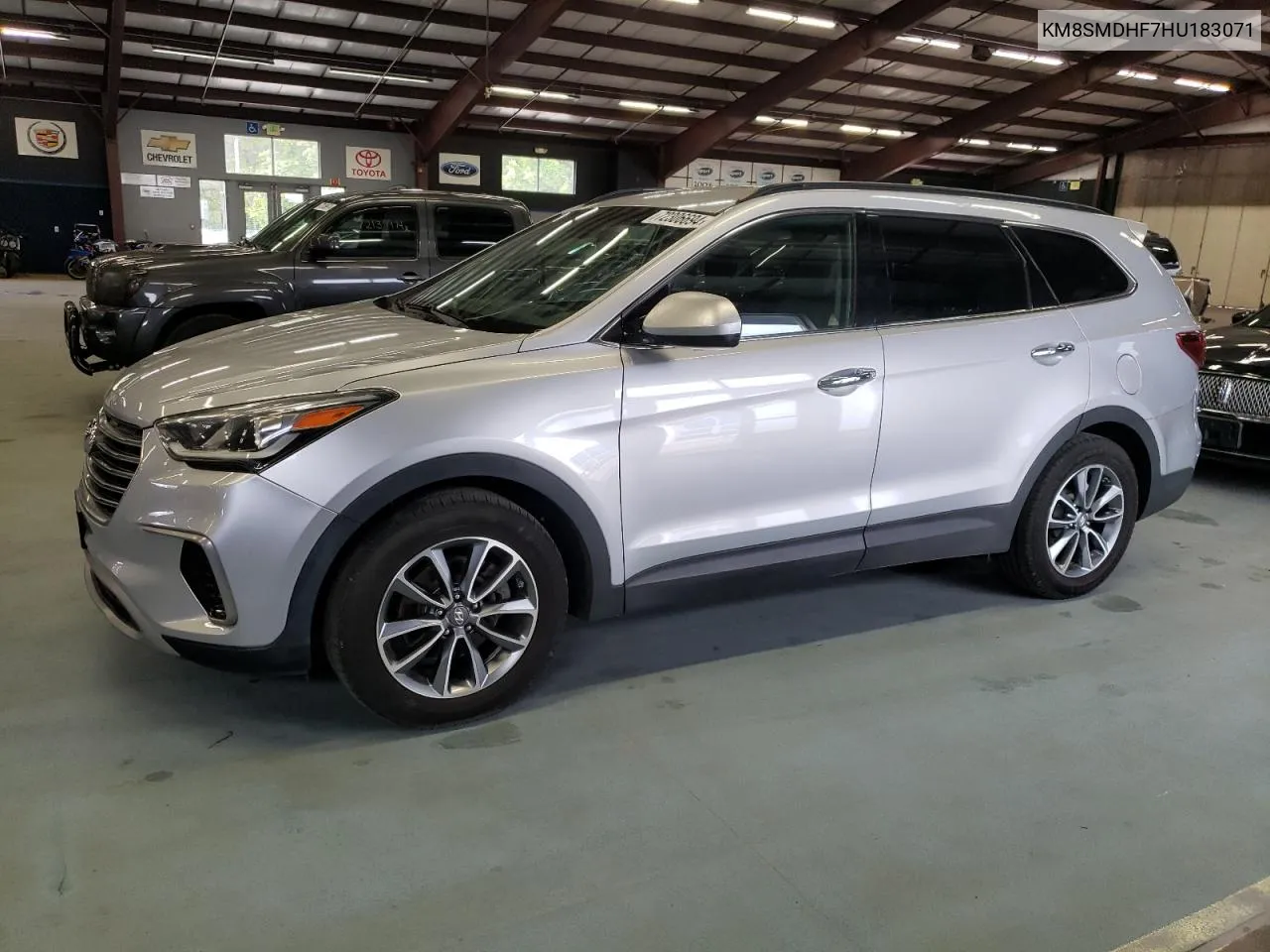 2017 Hyundai Santa Fe Se VIN: KM8SMDHF7HU183071 Lot: 72306694