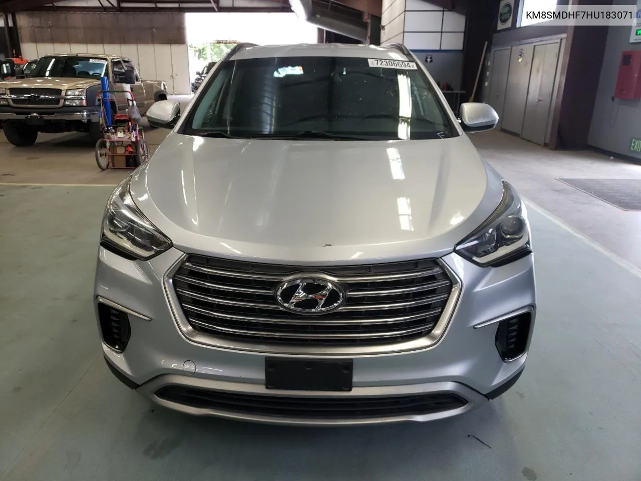 2017 Hyundai Santa Fe Se VIN: KM8SMDHF7HU183071 Lot: 72306694