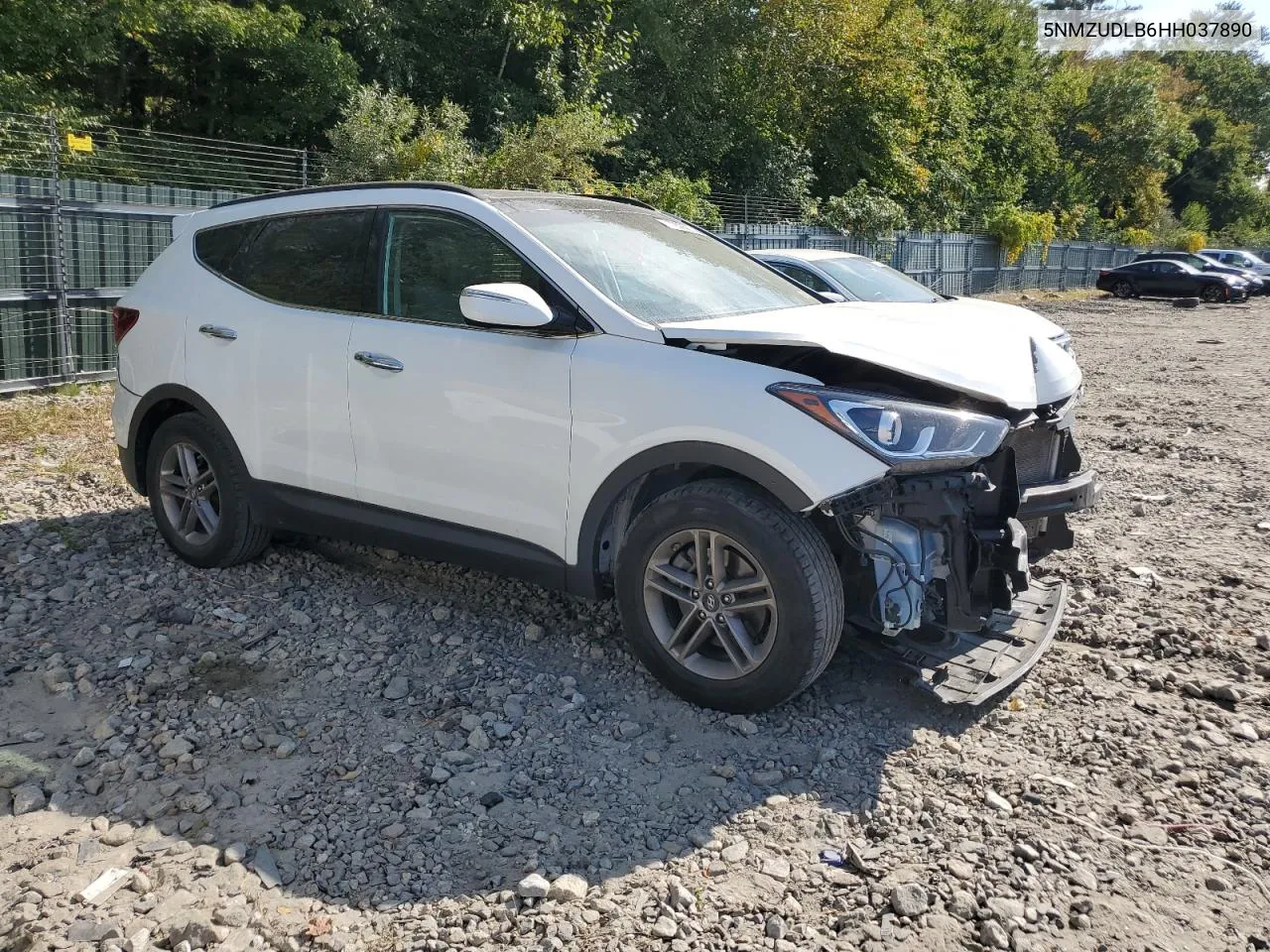 2017 Hyundai Santa Fe Sport VIN: 5NMZUDLB6HH037890 Lot: 72326874