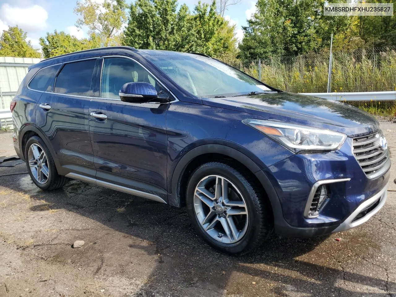 KM8SRDHFXHU235827 2017 Hyundai Santa Fe Se Ultimate