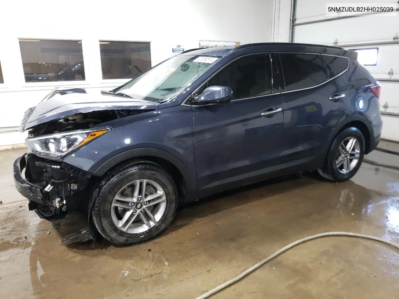 5NMZUDLB2HH025039 2017 Hyundai Santa Fe Sport