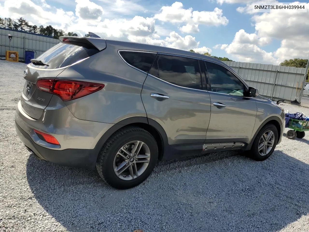 2017 Hyundai Santa Fe Sport VIN: 5NMZT3LB6HH039944 Lot: 72404074