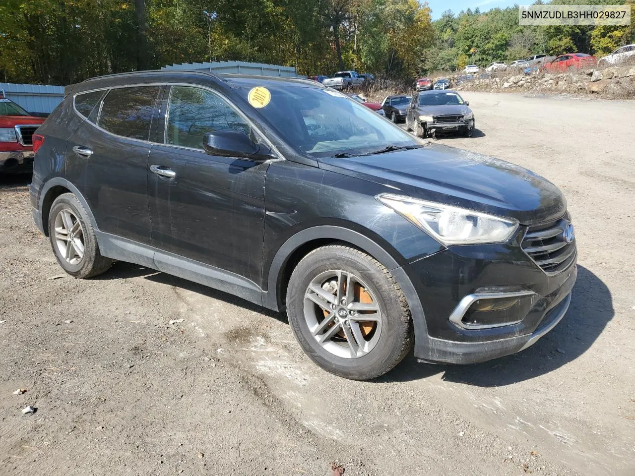 2017 Hyundai Santa Fe Sport VIN: 5NMZUDLB3HH029827 Lot: 72438674