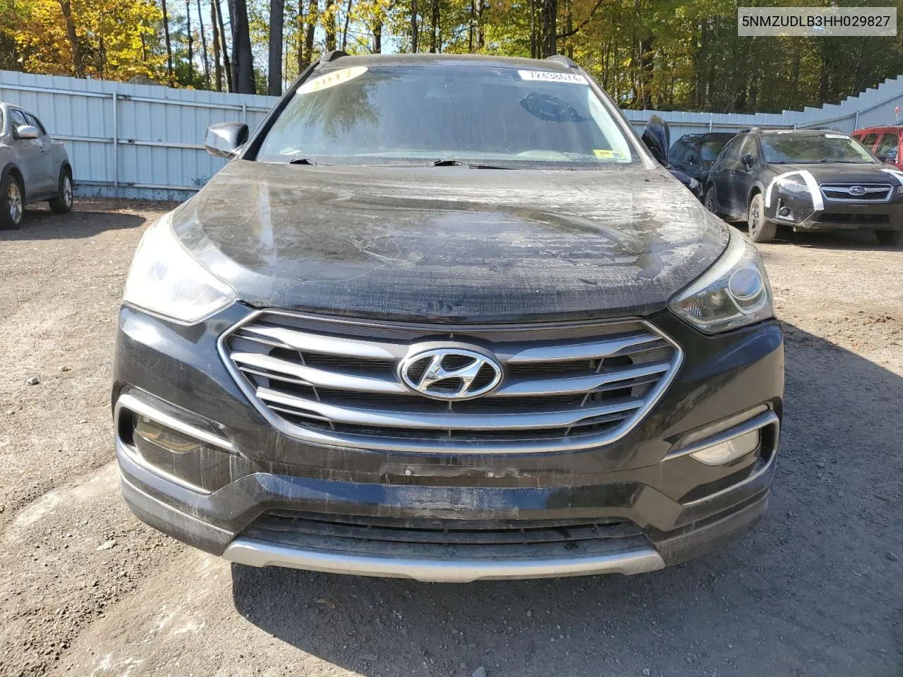 2017 Hyundai Santa Fe Sport VIN: 5NMZUDLB3HH029827 Lot: 72438674