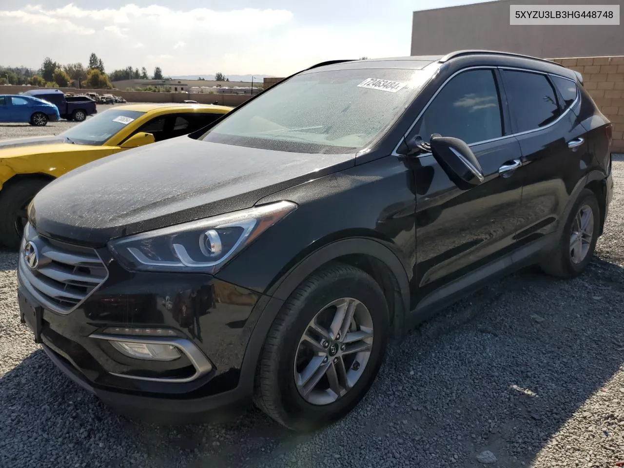 5XYZU3LB3HG448748 2017 Hyundai Santa Fe Sport