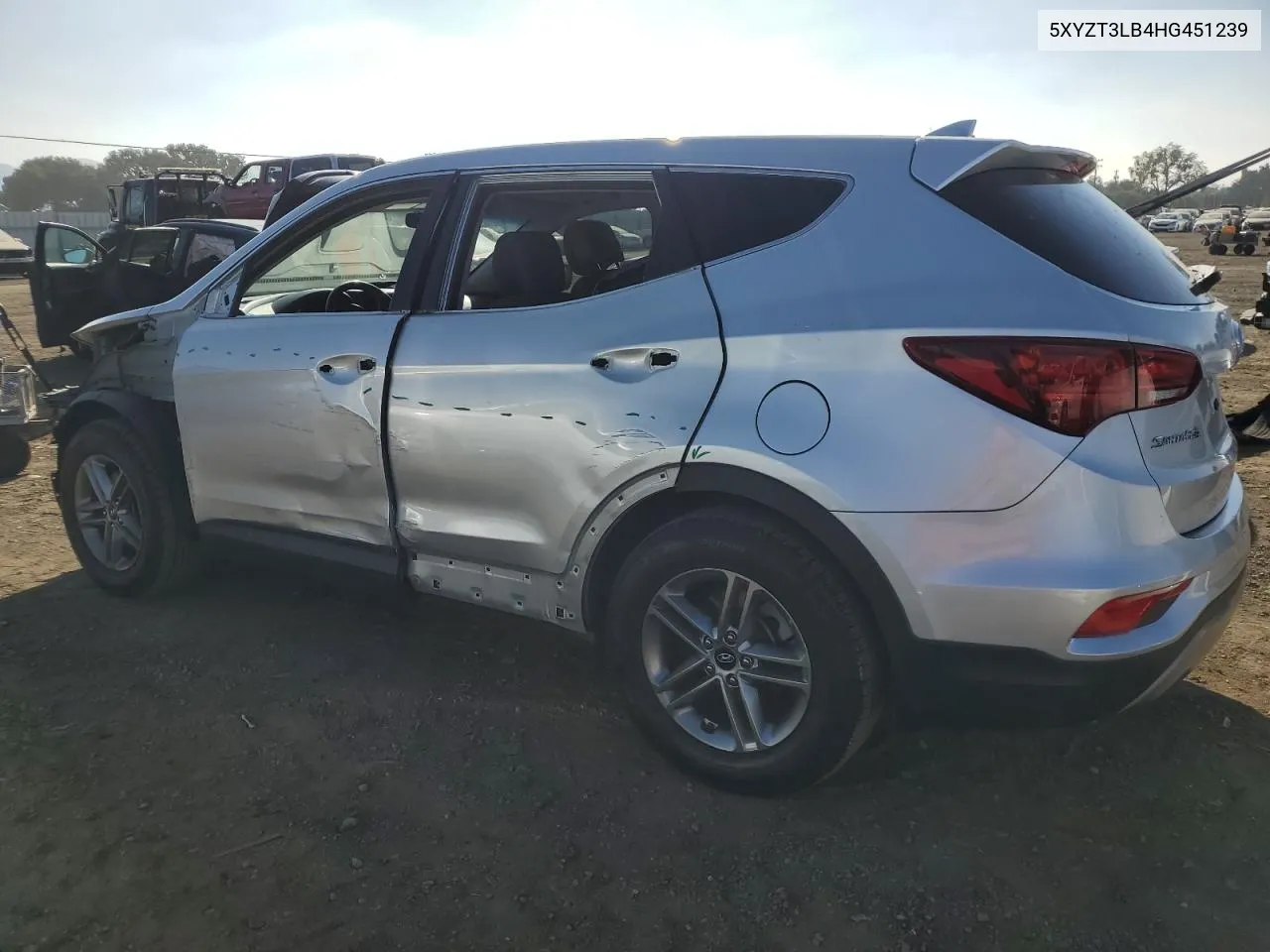 5XYZT3LB4HG451239 2017 Hyundai Santa Fe Sport